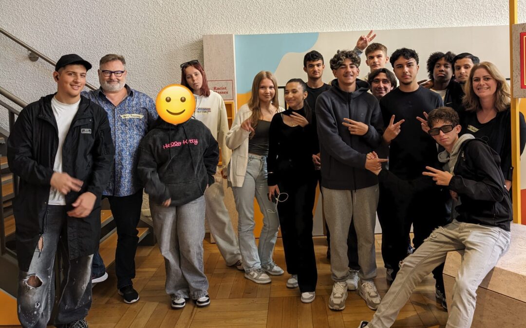 Zu Besuch in der Bildungsstätte Anne Frank
