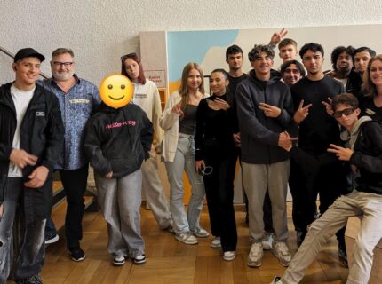 Zu Besuch in der Bildungsstätte Anne Frank