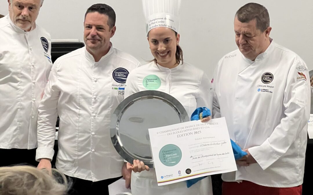 Als einzige Nicht-Französin auf dem Podest: Liv Geller überzeugt in Lyon