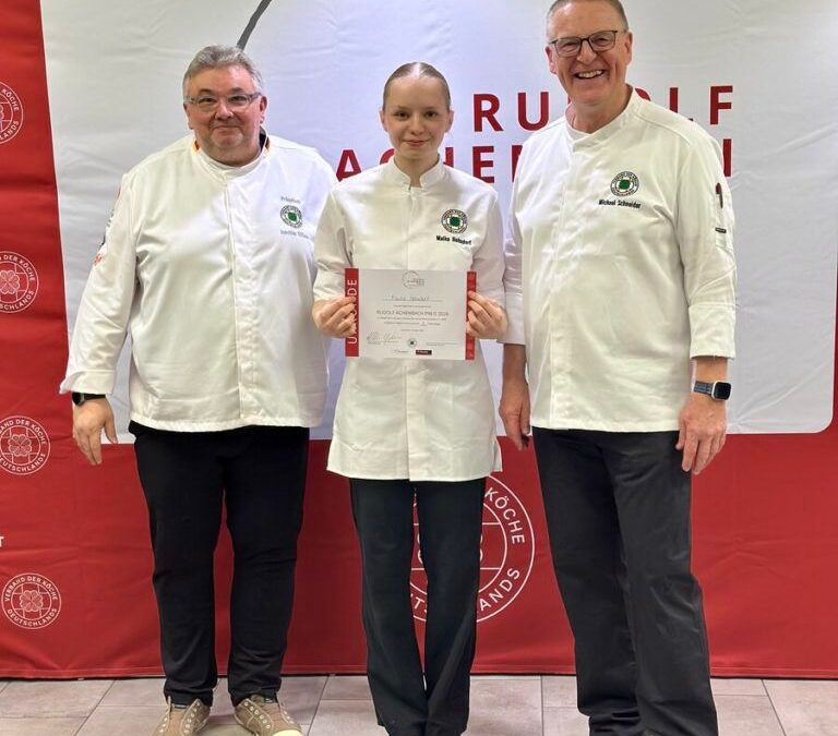 Sie hat sich ins Finale des Rudolf Achenbach Preises 2026 gekocht