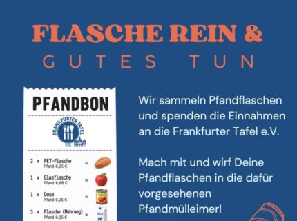 Pfand für die Tafel statt in den Müll